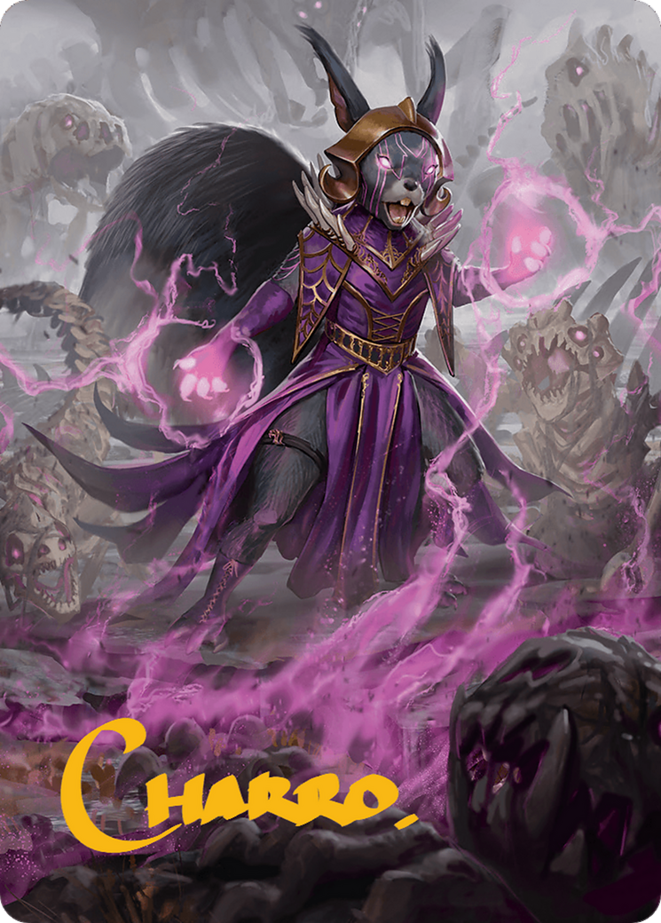 Liliana of the Dark Realms Art Card (Gold-Stamped Signature) [Bloomburrow Art Series] - Magic: The Gathering - Card Brawlers | Quebec | Canada |