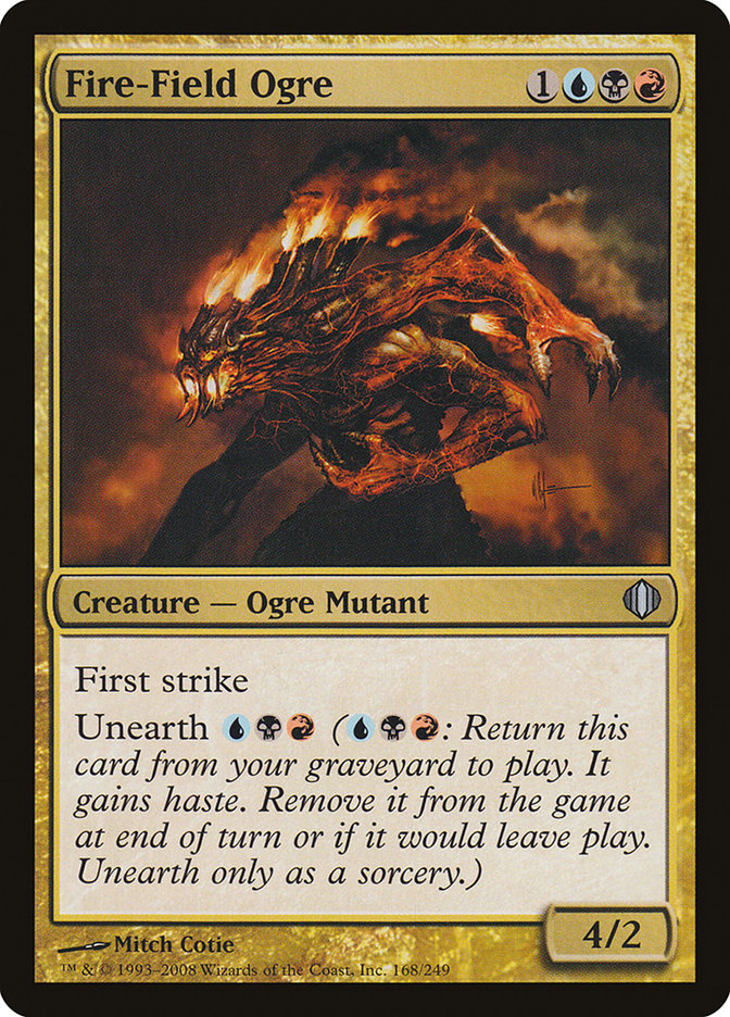 Fire-Field Ogre [Shards of Alara] - Magic: The Gathering - Card Brawlers | Quebec | Canada |
