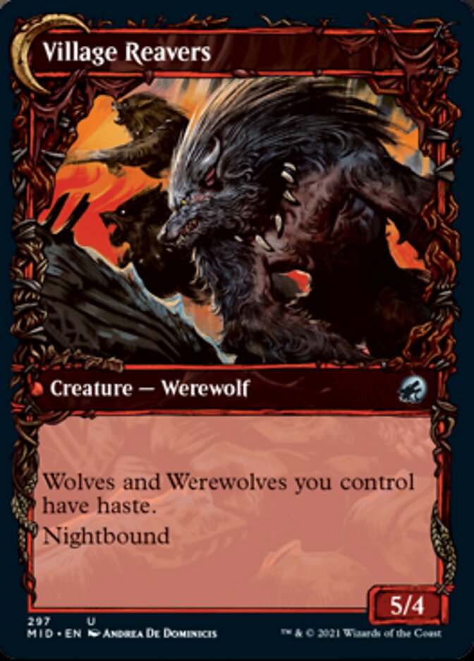 Village Watch // Village Reavers (Showcase Equinox) [Innistrad: Midnight Hunt] - Magic: The Gathering - Card Brawlers | Quebec | Canada |