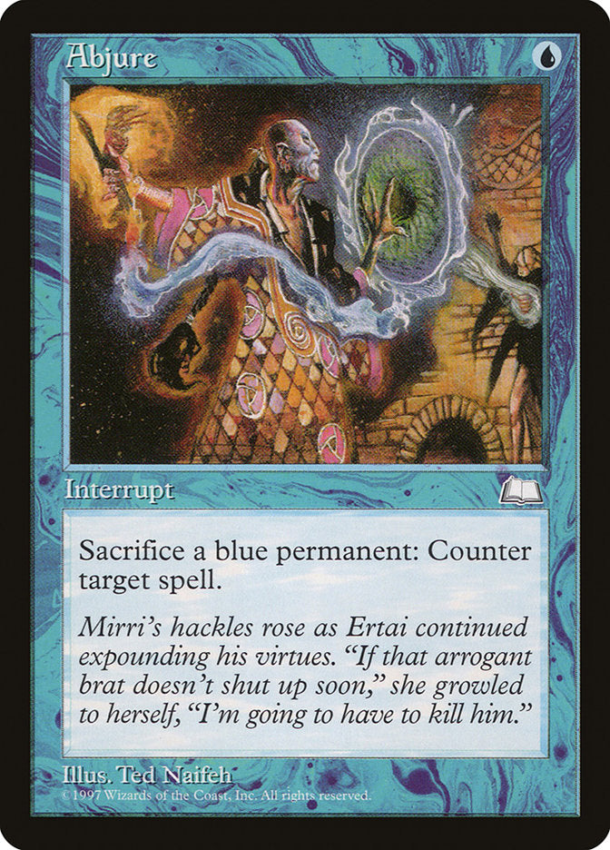 Abjure [Weatherlight] - Magic: The Gathering - Card Brawlers | Quebec | Canada |