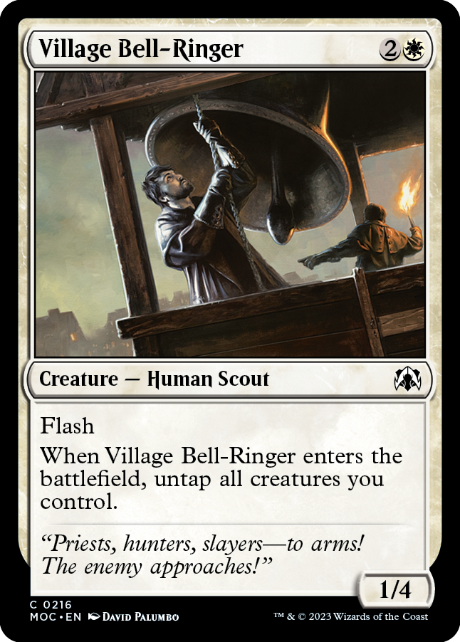 Village Bell-Ringer [March of the Machine Commander] - Magic: The Gathering - Card Brawlers | Quebec | Canada |