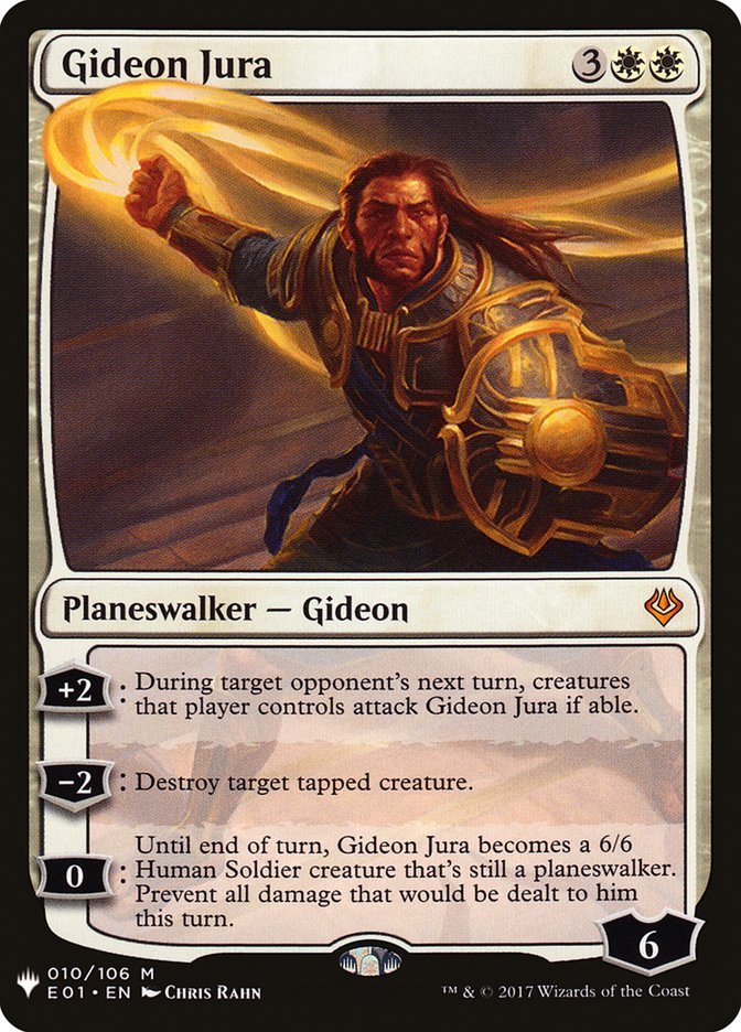 Gideon Jura [The List] - Magic: The Gathering - Card Brawlers | Quebec | Canada |