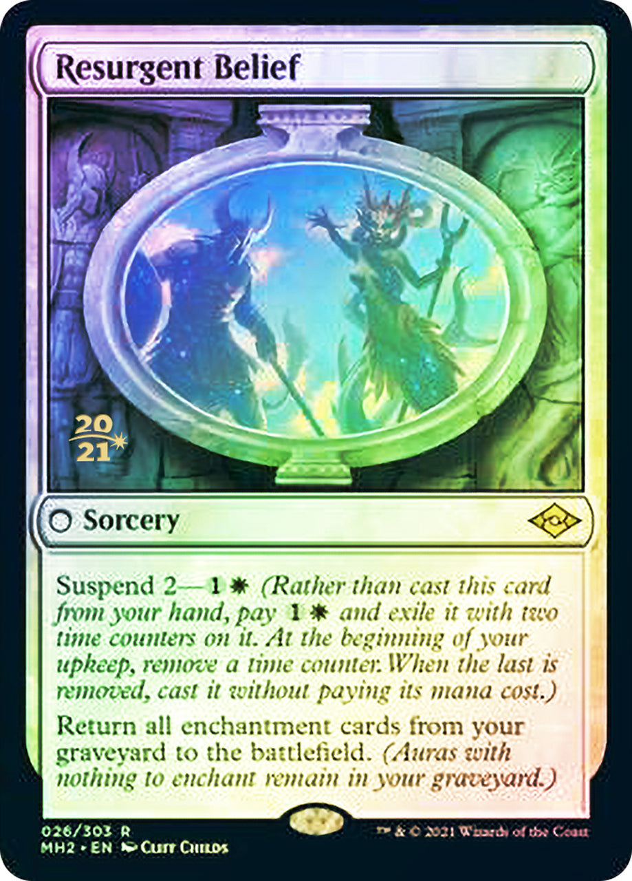 Resurgent Belief [Modern Horizons 2 Prerelease Promos] - Magic: The Gathering - Card Brawlers | Quebec | Canada |
