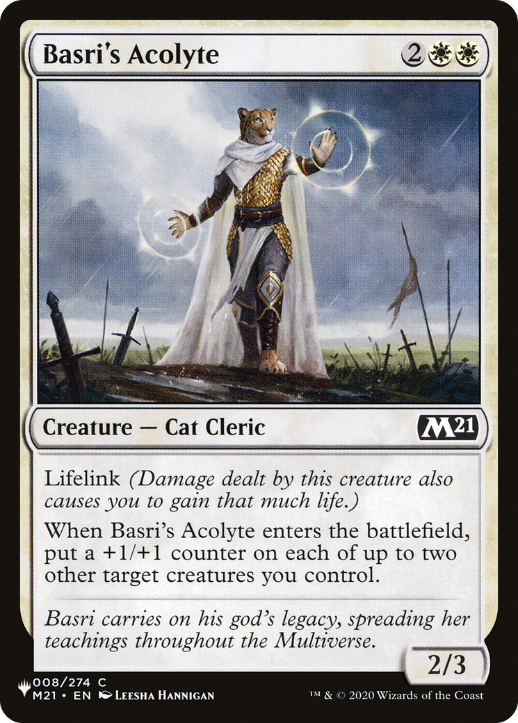 Basri's Acolyte [The List] - Magic: The Gathering - Card Brawlers | Quebec | Canada |
