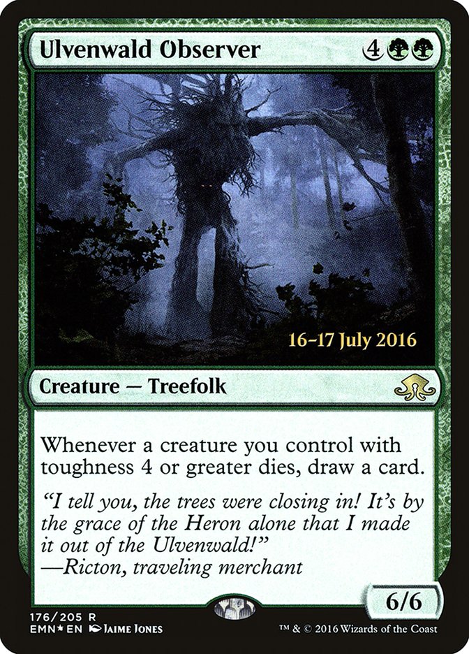 Ulvenwald Observer [Eldritch Moon Prerelease Promos] - Magic: The Gathering - Card Brawlers | Quebec | Canada |