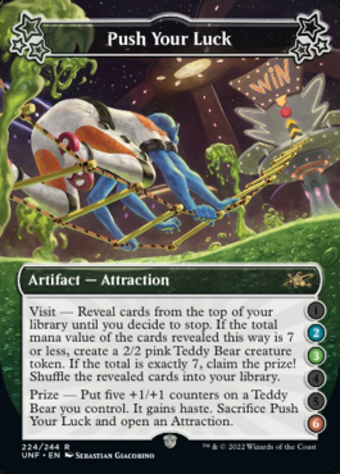 Push Your Luck (2-3-6) [Unfinity] - Magic: The Gathering - Card Brawlers | Quebec | Canada |