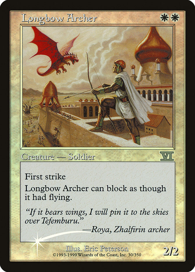 Longbow Archer [Friday Night Magic 2000] - Magic: The Gathering - Card Brawlers | Quebec | Canada |