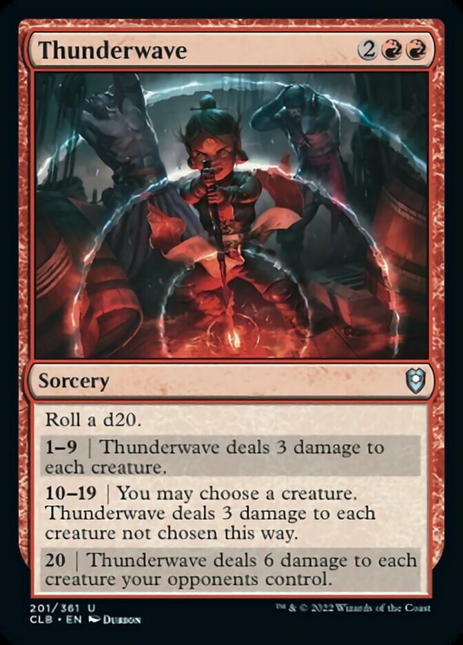 Thunderwave [Commander Legends: Battle for Baldur's Gate] - Magic: The Gathering - Card Brawlers | Quebec | Canada |