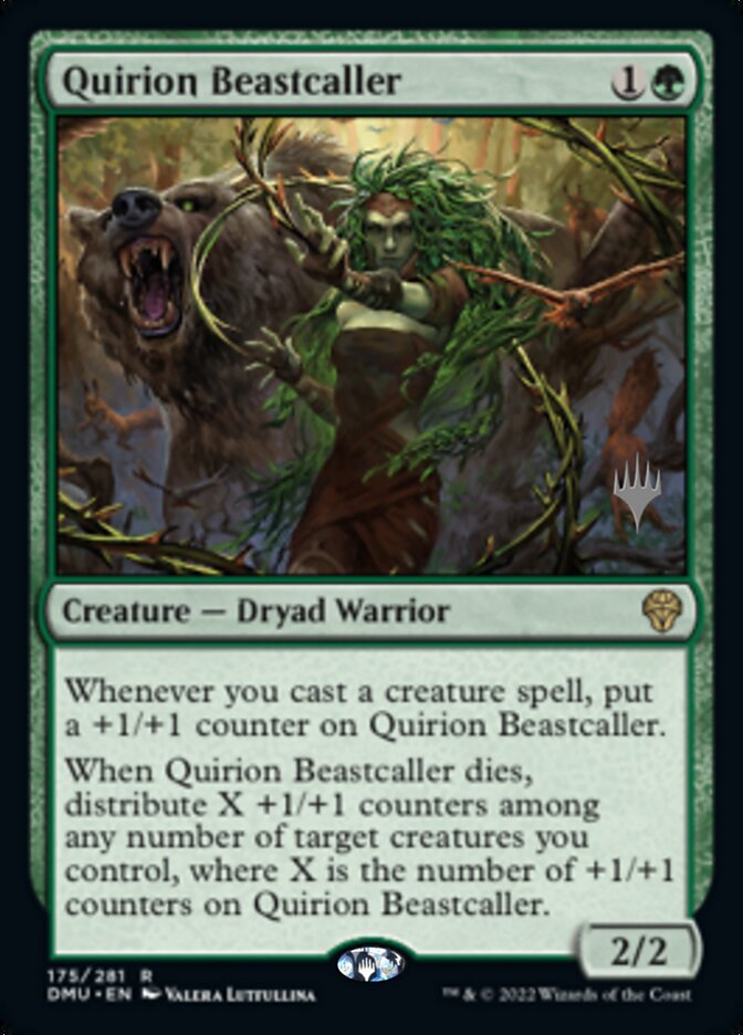 Quirion Beastcaller (Promo Pack) [Dominaria United Promos] - Magic: The Gathering - Card Brawlers | Quebec | Canada |