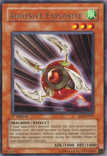 Adhesive Explosive [SOI-EN011] Rare - Yu-Gi-Oh! - Card Brawlers | Quebec | Canada |