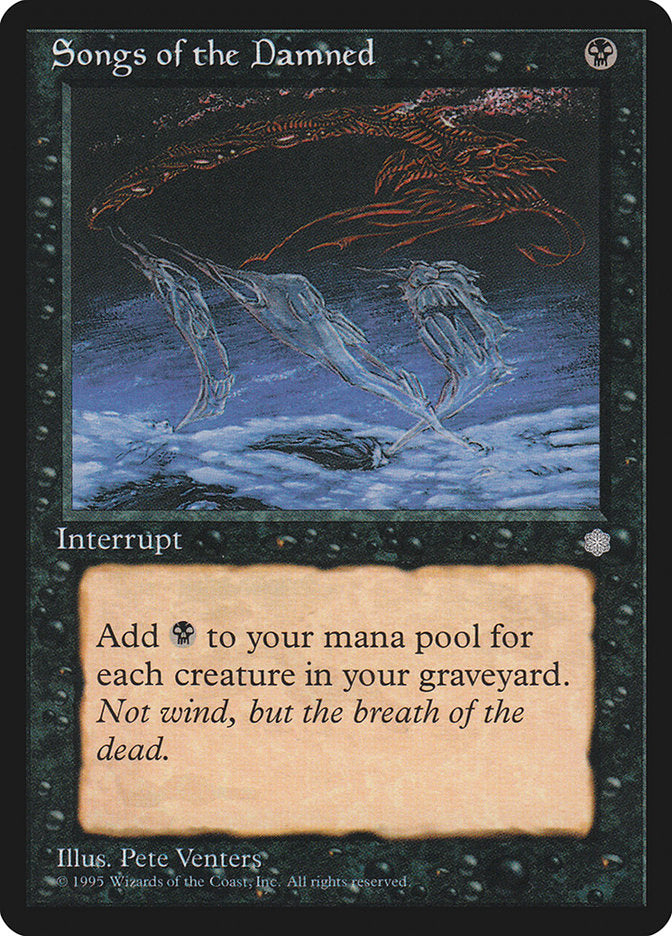 Songs of the Damned [Ice Age] - Magic: The Gathering - Card Brawlers | Quebec | Canada |
