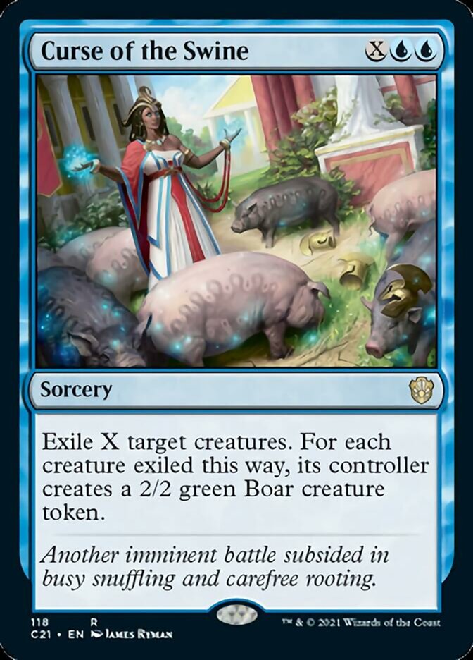 Curse of the Swine [Commander 2021] - Magic: The Gathering - Card Brawlers | Quebec | Canada |