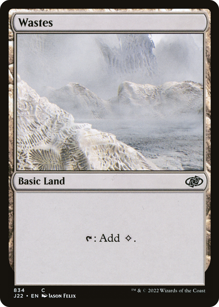 Wastes [Jumpstart 2022] - Magic: The Gathering - Card Brawlers | Quebec | Canada |