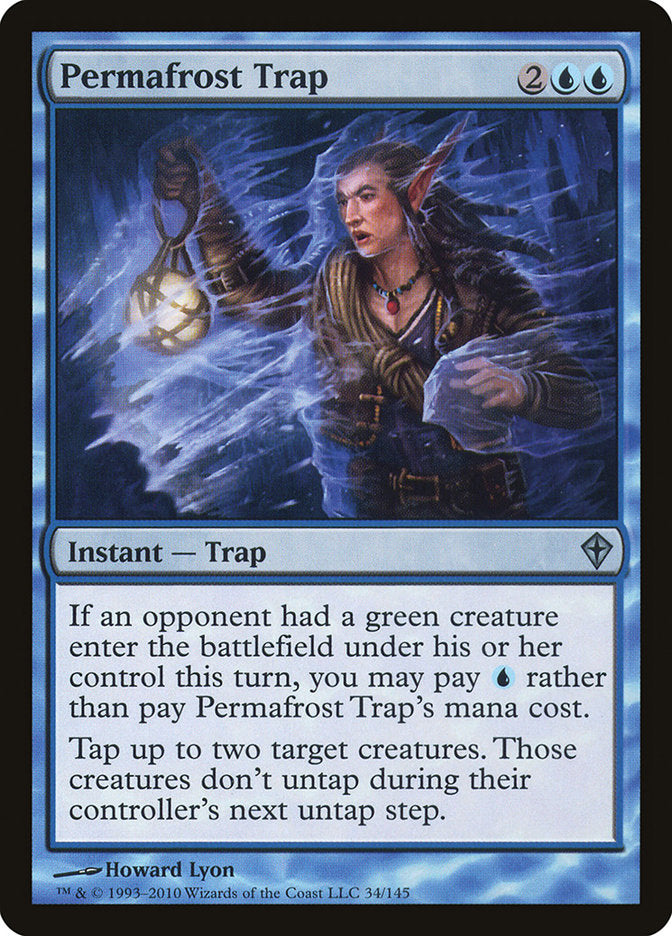 Permafrost Trap [Worldwake] - Magic: The Gathering - Card Brawlers | Quebec | Canada |