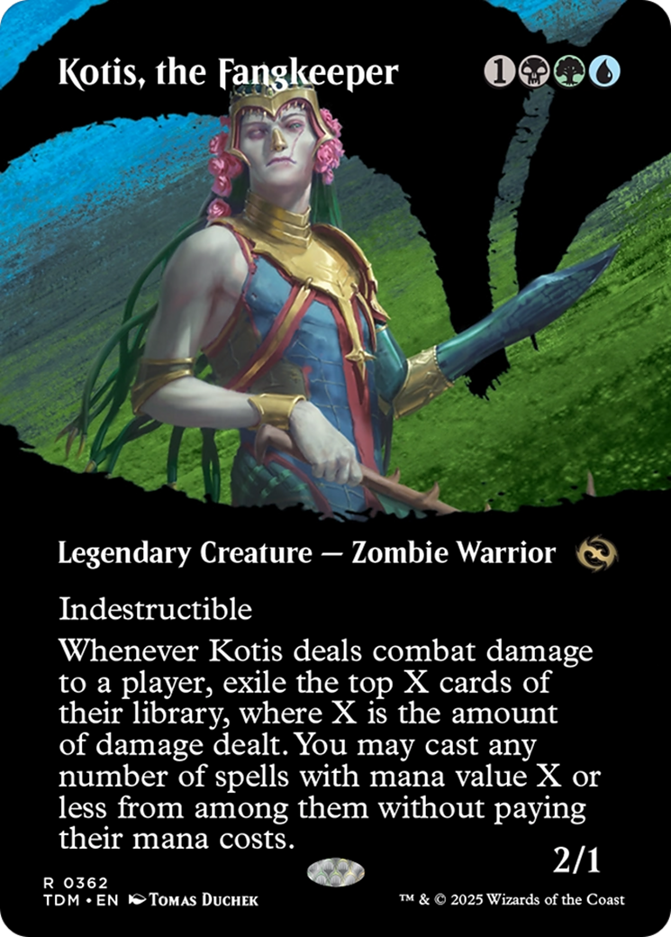 Kotis, the Fangkeeper (Borderless) [Tarkir: Dragonstorm] - Magic: The Gathering - Card Brawlers | Quebec | Canada |