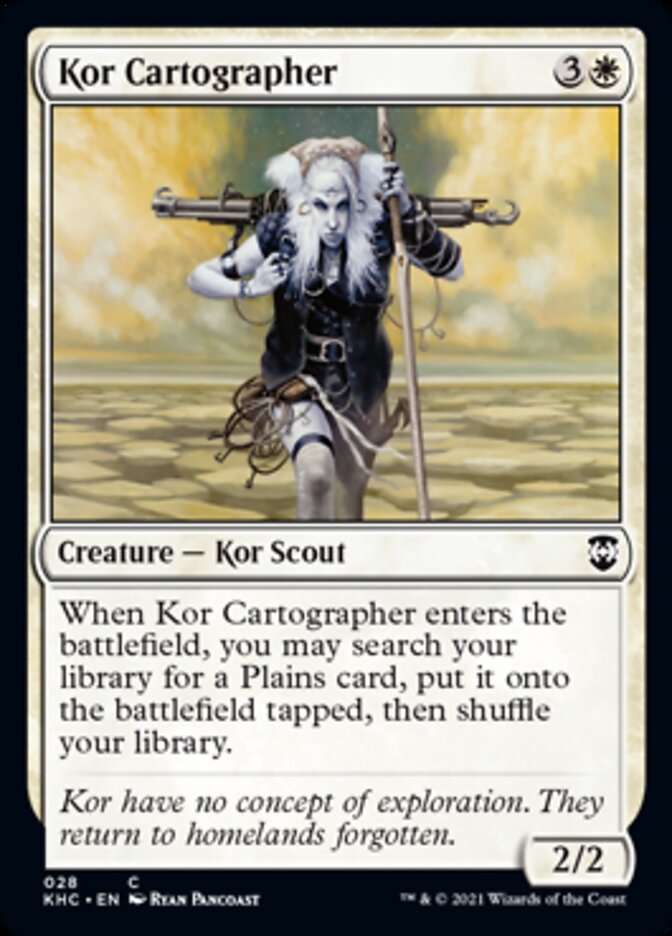 Kor Cartographer [Kaldheim Commander] - Magic: The Gathering - Card Brawlers | Quebec | Canada |