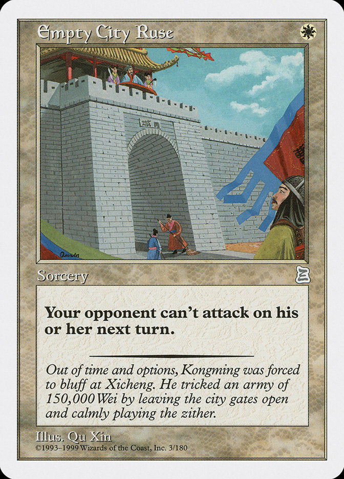 Empty City Ruse [Portal Three Kingdoms] - Magic: The Gathering - Card Brawlers | Quebec | Canada |