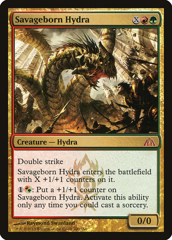 Savageborn Hydra [Dragon's Maze] - Magic: The Gathering - Card Brawlers | Quebec | Canada |