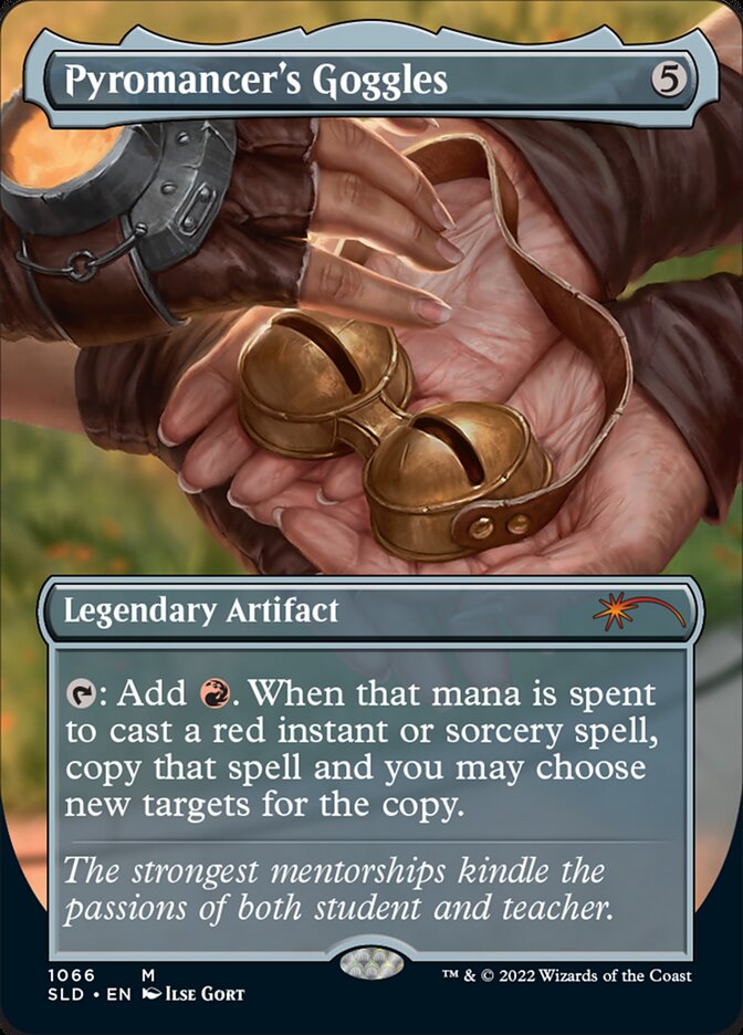 Pyromancer's Goggles (Borderless) [Secret Lair Drop Series] - Magic: The Gathering - Card Brawlers | Quebec | Canada |
