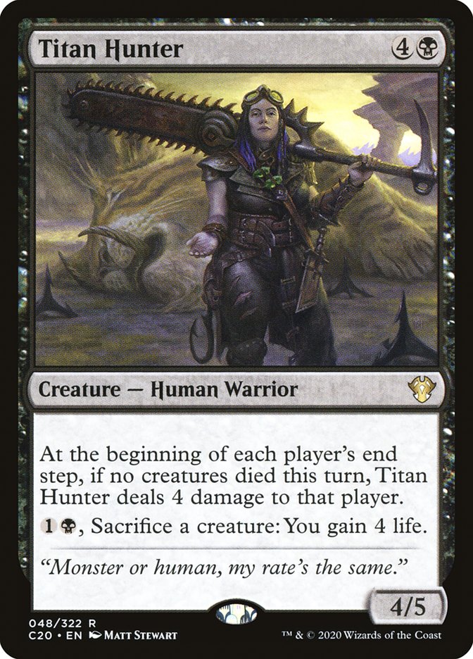 Titan Hunter [Commander 2020] - Magic: The Gathering - Card Brawlers | Quebec | Canada |