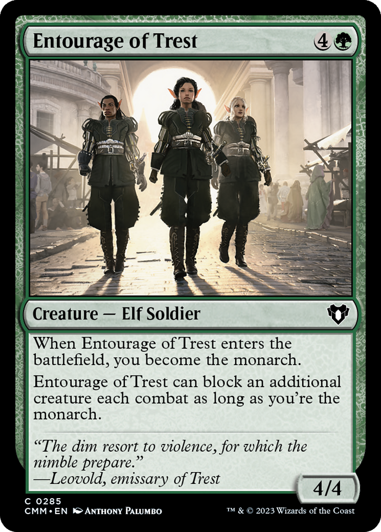 Entourage of Trest [Commander Masters] - Magic: The Gathering - Card Brawlers | Quebec | Canada |