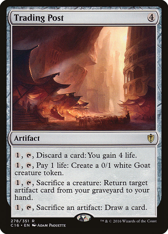 Trading Post [Commander 2016] - Magic: The Gathering - Card Brawlers | Quebec | Canada |