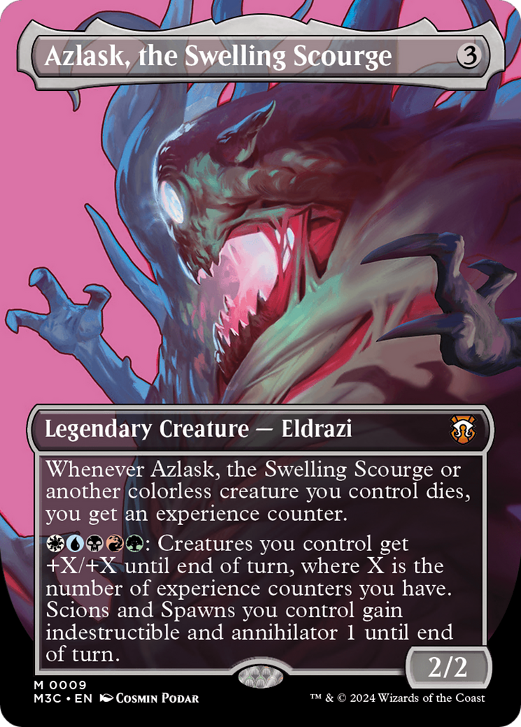 Azlask, the Swelling Scourge (Borderless) [Modern Horizons 3 Commander] - Magic: The Gathering - Card Brawlers | Quebec | Canada |
