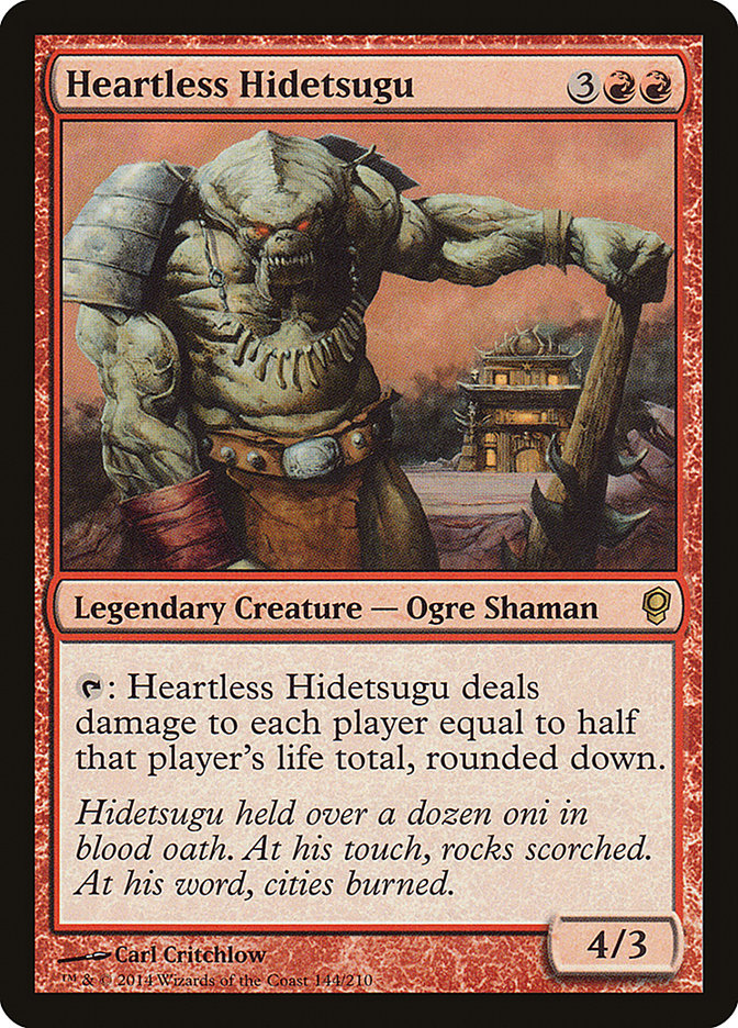 Heartless Hidetsugu [Conspiracy] - Magic: The Gathering - Card Brawlers | Quebec | Canada |