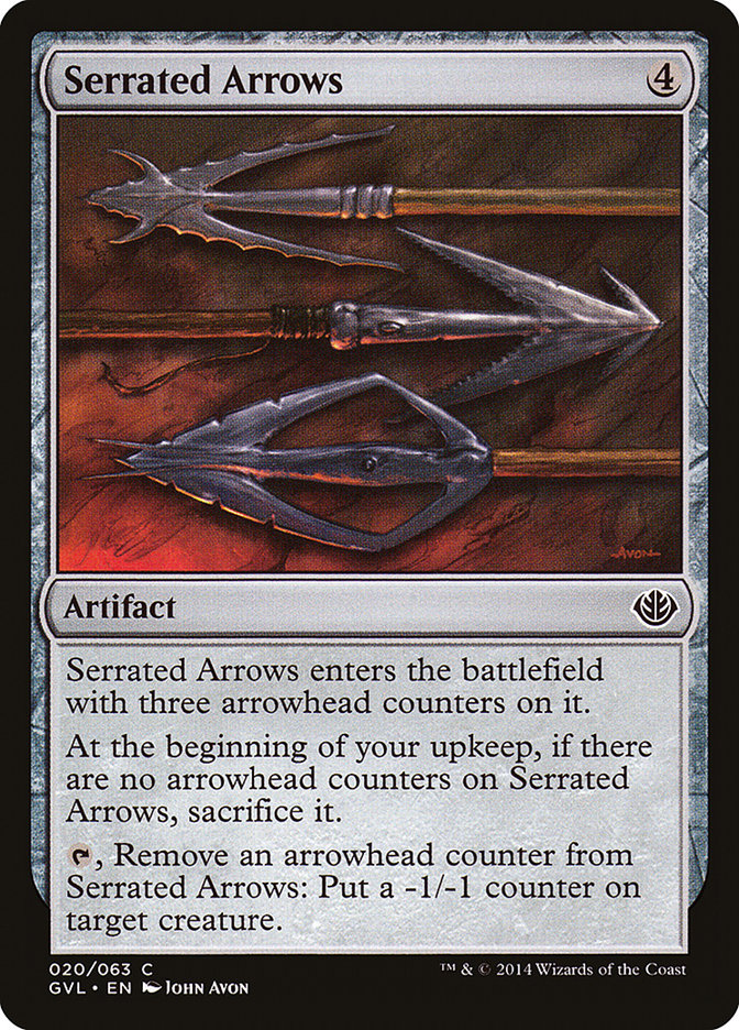 Serrated Arrows (Garruk vs. Liliana) [Duel Decks Anthology] - Magic: The Gathering - Card Brawlers | Quebec | Canada |