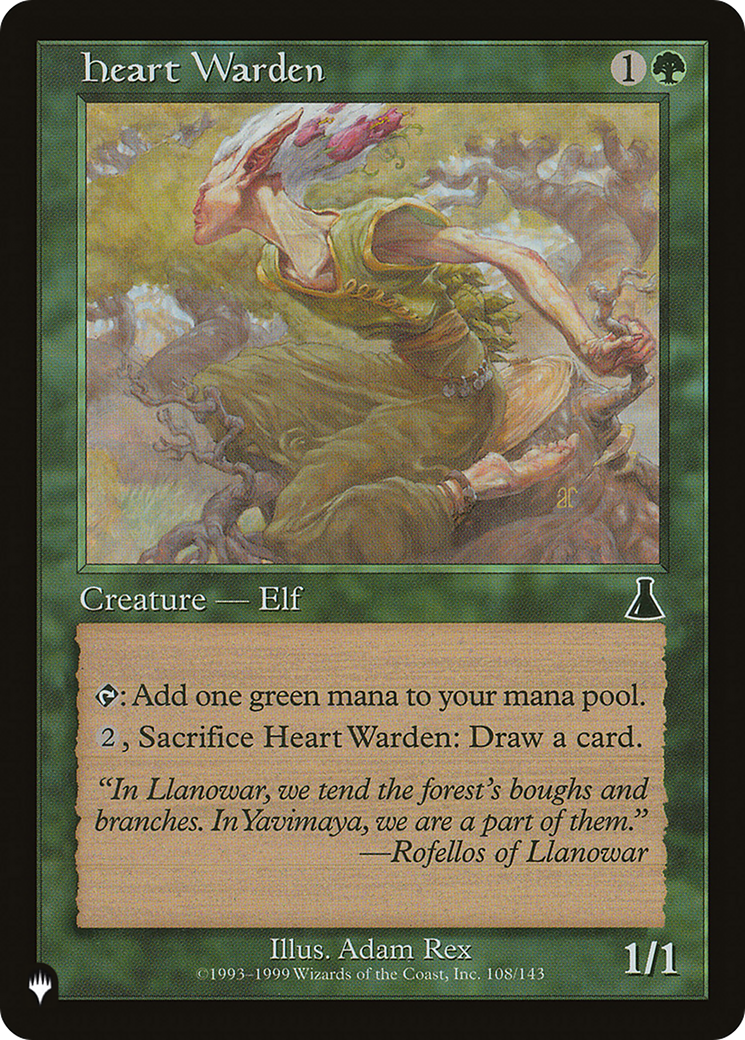Heart Warden [The List] - Magic: The Gathering - Card Brawlers | Quebec | Canada |