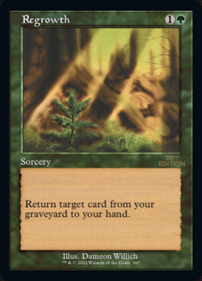 Regrowth (Retro) [30th Anniversary Edition] - Magic: The Gathering - Card Brawlers | Quebec | Canada |