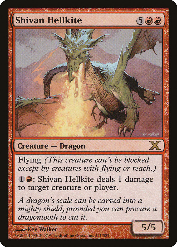Shivan Hellkite [Tenth Edition] - Magic: The Gathering - Card Brawlers | Quebec | Canada |