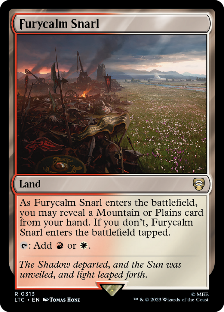 Furycalm Snarl [The Lord of the Rings: Tales of Middle-Earth Commander] - Magic: The Gathering - Card Brawlers | Quebec | Canada |