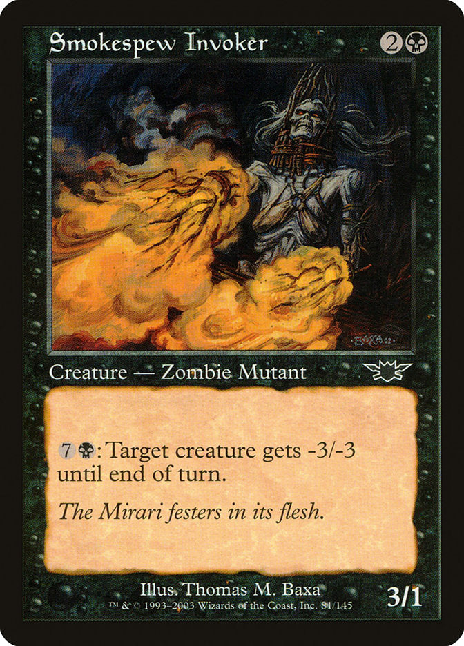 Smokespew Invoker [Legions] - Magic: The Gathering - Card Brawlers | Quebec | Canada |
