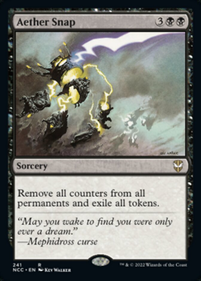 Aether Snap [Streets of New Capenna Commander] - Magic: The Gathering - Card Brawlers | Quebec | Canada |