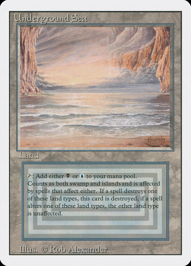Underground Sea [Revised Edition] - Magic: The Gathering - Card Brawlers | Quebec | Canada |