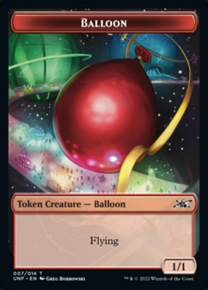 Balloon Token [Unfinity Tokens] - Magic: The Gathering - Card Brawlers | Quebec | Canada |