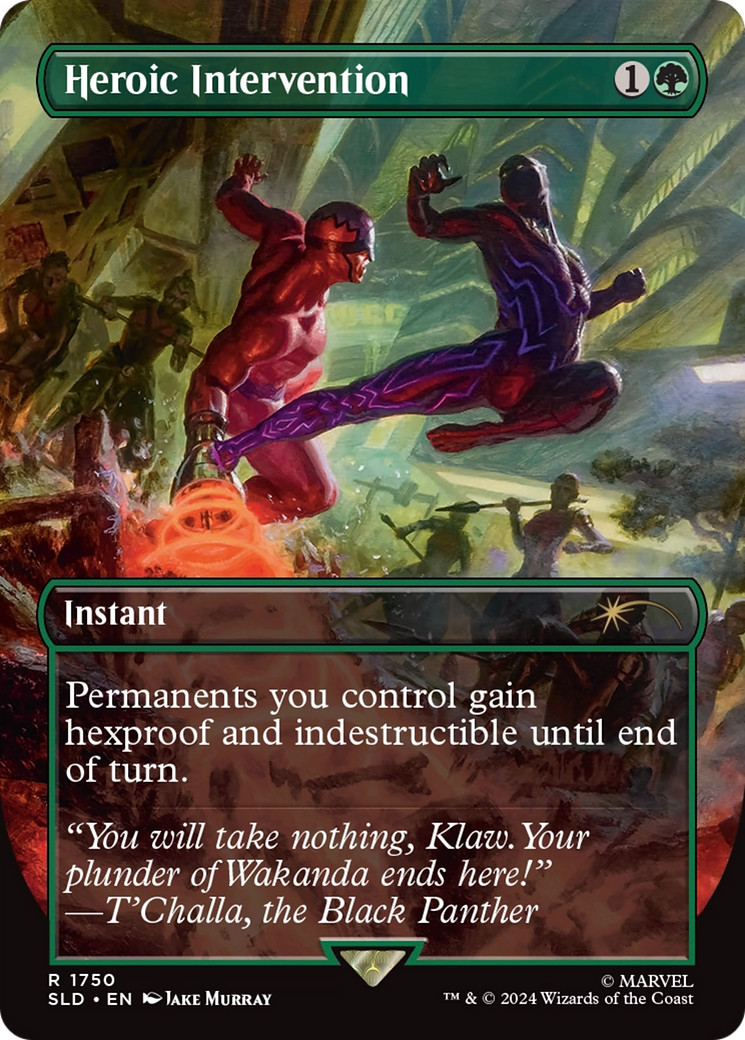 Heroic Intervention (Rainbow Foil) [Secret Lair Drop Series] - Magic: The Gathering - Card Brawlers | Quebec | Canada |