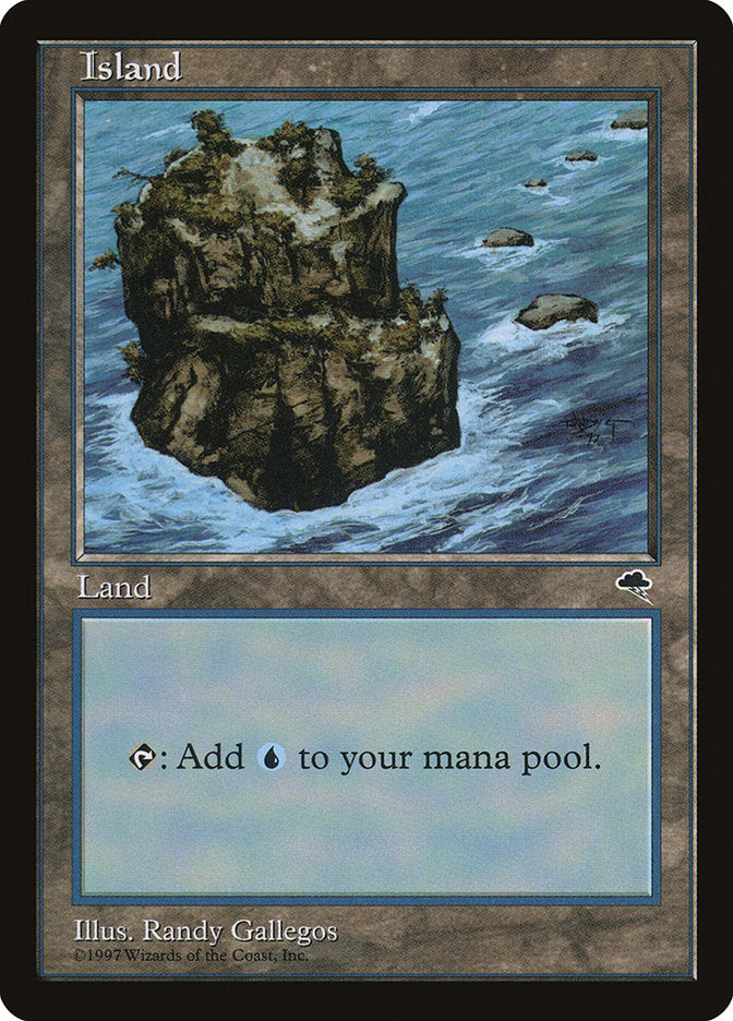 Island (Signature on Right / No Sky) [Tempest] - Magic: The Gathering - Card Brawlers | Quebec | Canada |