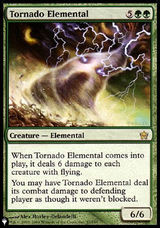 Tornado Elemental [The List] - Magic: The Gathering - Card Brawlers | Quebec | Canada |