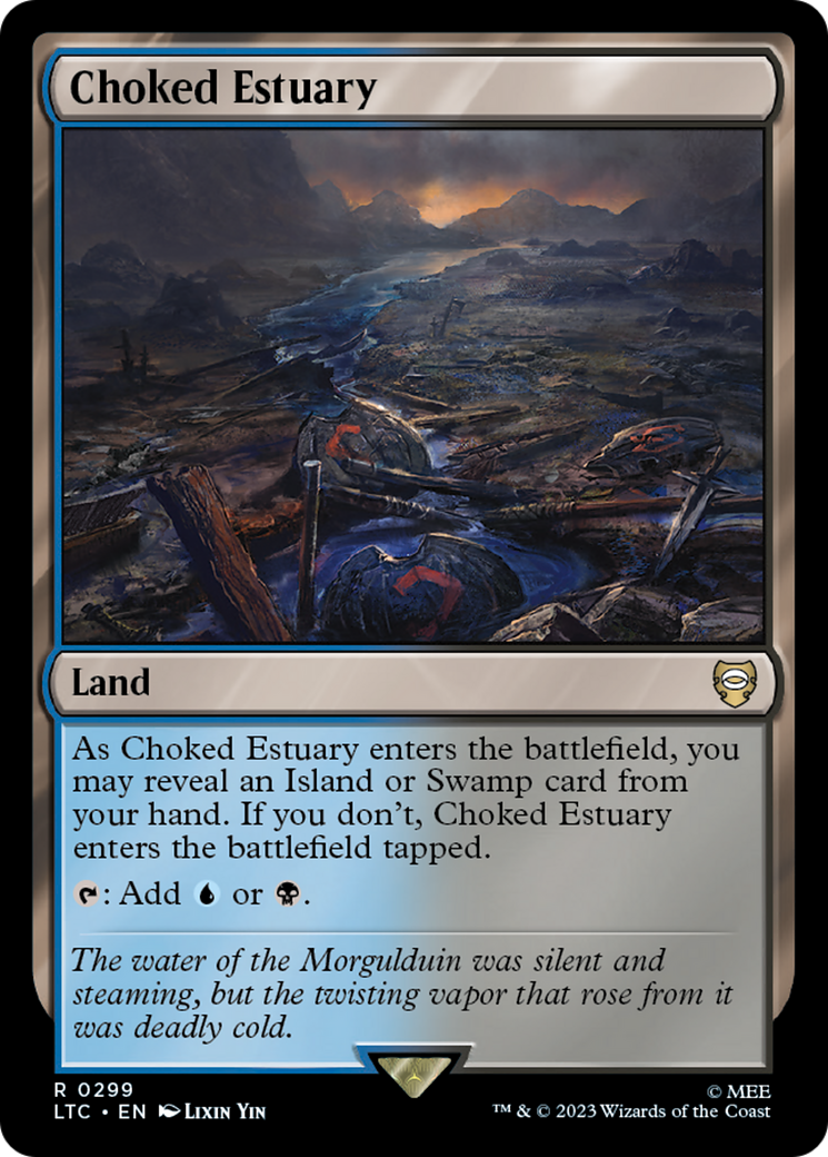 Choked Estuary [The Lord of the Rings: Tales of Middle-Earth Commander] - Magic: The Gathering - Card Brawlers | Quebec | Canada |