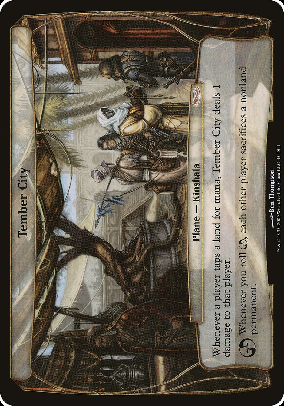 Tember City (Planes) [Promotional Planes] - Magic: The Gathering - Card Brawlers | Quebec | Canada |