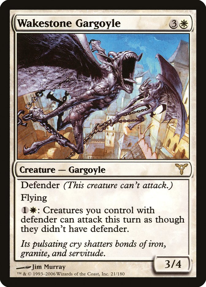 Wakestone Gargoyle [Dissension] - Magic: The Gathering - Card Brawlers | Quebec | Canada |