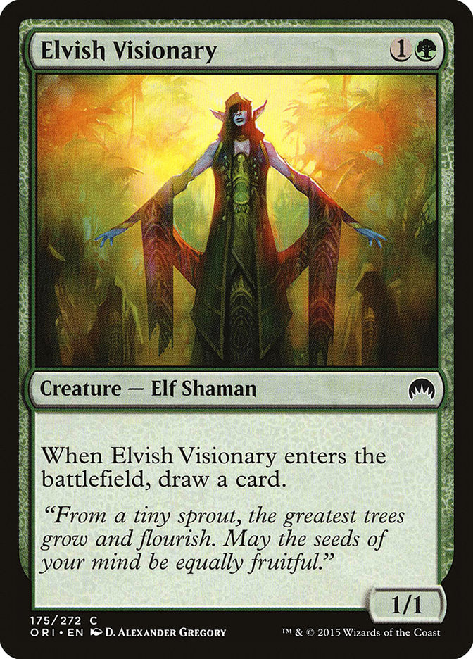 Elvish Visionary [Magic Origins] - Magic: The Gathering - Card Brawlers | Quebec | Canada |