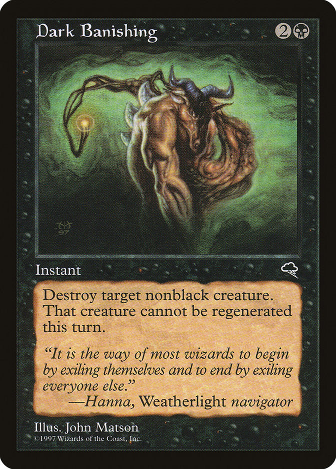Dark Banishing [Tempest] - Magic: The Gathering - Card Brawlers | Quebec | Canada |