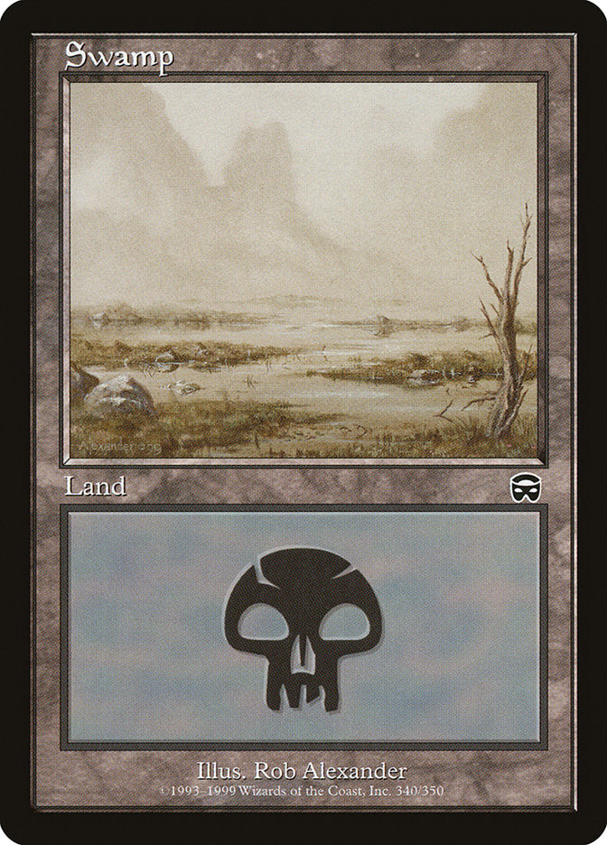 Swamp (340) [Mercadian Masques] - Magic: The Gathering - Card Brawlers | Quebec | Canada |