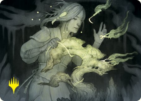 Careful Cultivation Art Card (Gold-Stamped Signature) [Kamigawa: Neon Dynasty Art Series] - Magic: The Gathering - Card Brawlers | Quebec | Canada |