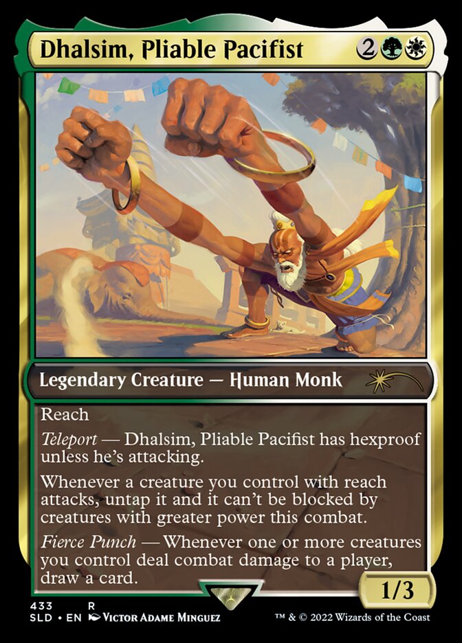 Dhalsim, Pliable Pacifist [Secret Lair Drop Series] - Magic: The Gathering - Card Brawlers | Quebec | Canada |