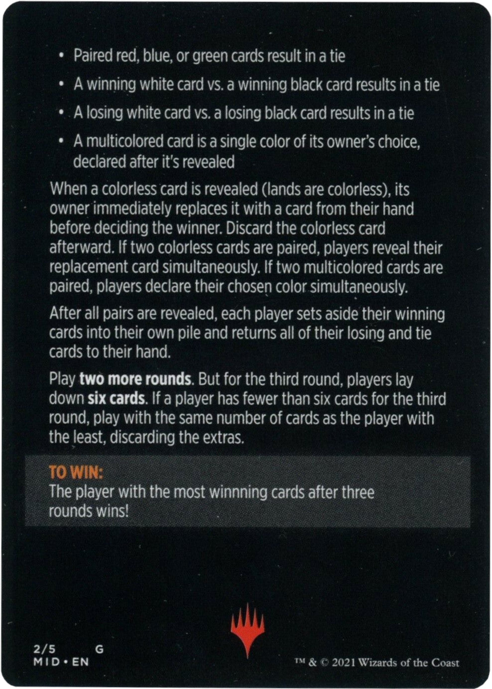 Day Vs. Night (Magic Minigame) [Innistrad: Midnight Hunt Minigame] - Magic: The Gathering - Card Brawlers | Quebec | Canada |