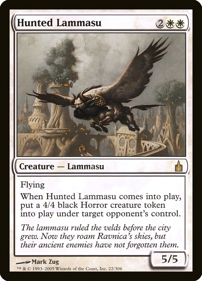 Hunted Lammasu [Ravnica: City of Guilds] - Magic: The Gathering - Card Brawlers | Quebec | Canada |